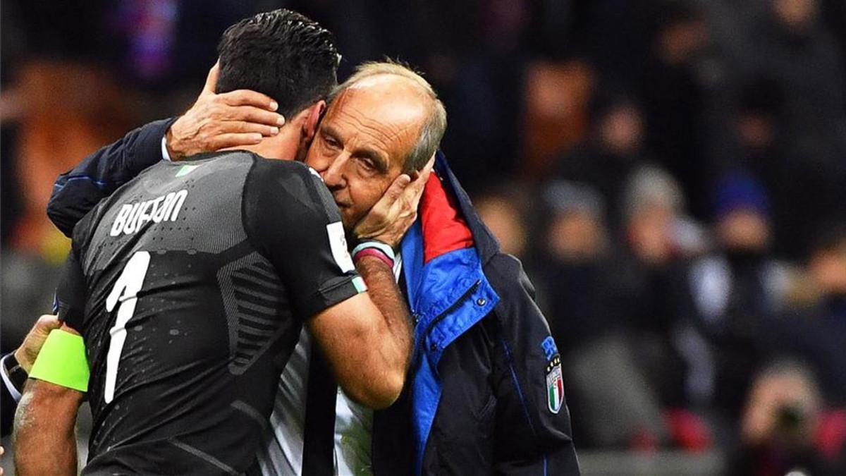 Buffon deja la selección y Ventura fue destituido