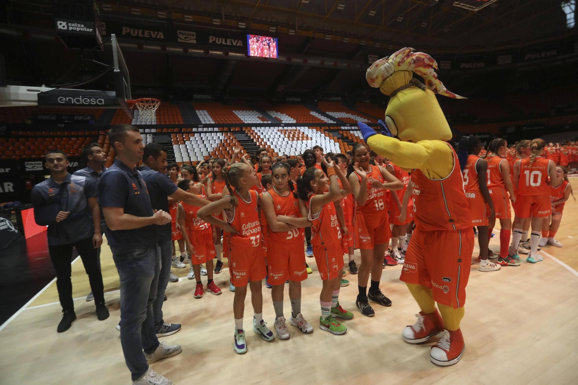 Presentación de los equipos del Valencia Basket para la temporada 2023-2024