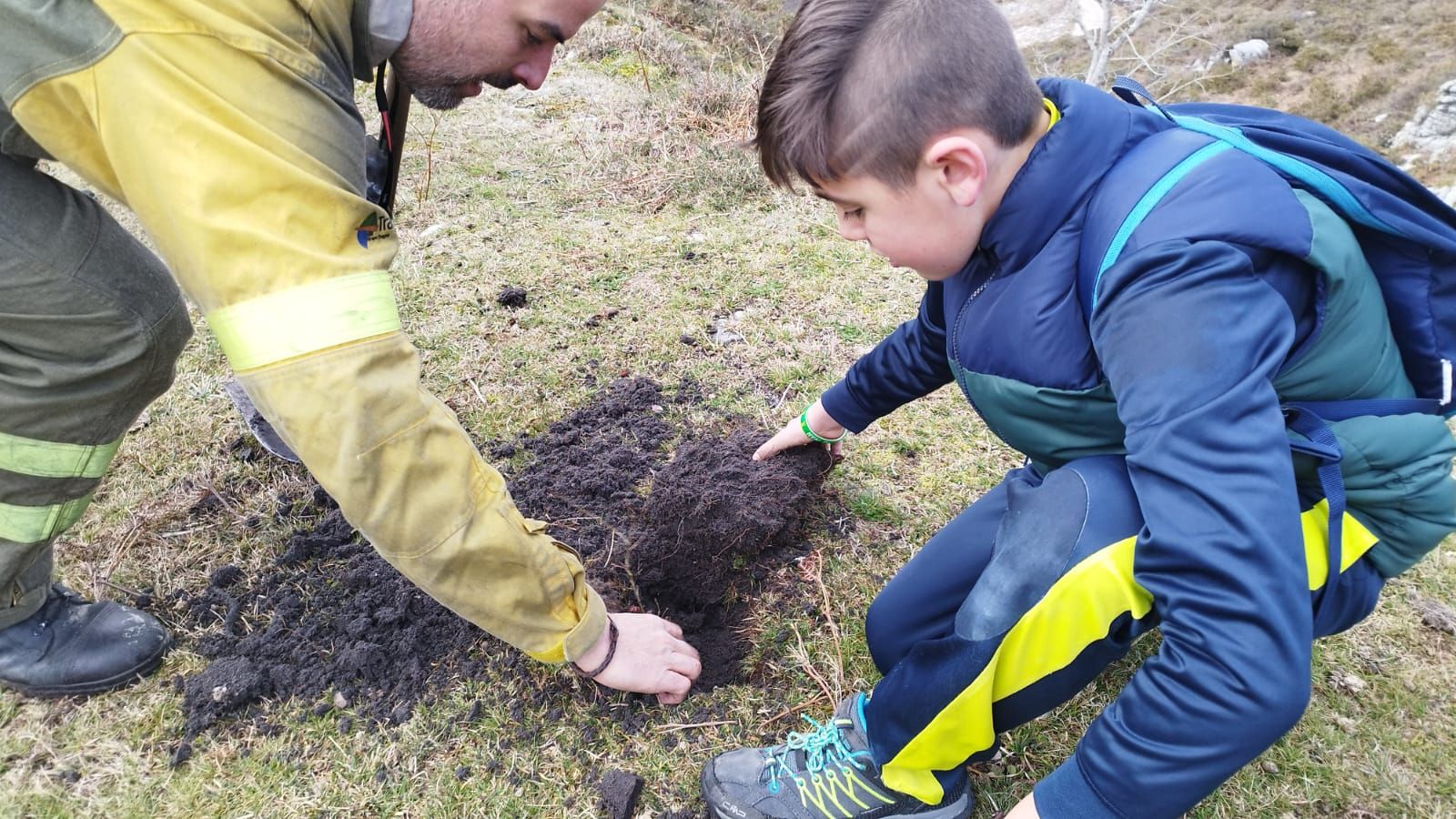 Día del árbol en Asiego, Cabrales