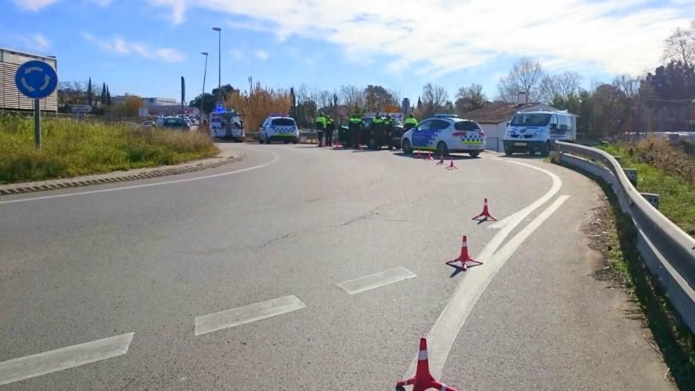 La Policia Local els ha enxampat en un control rutinari a la sortida del municipi