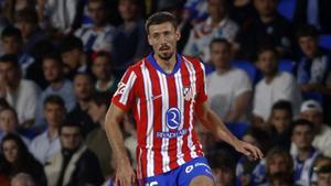 El defensa francés debutó con el Atlético de Madrid este fin de semana