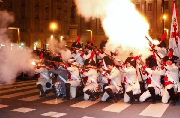 Fotogalería de la recreación de los Sitios de Zaragoza