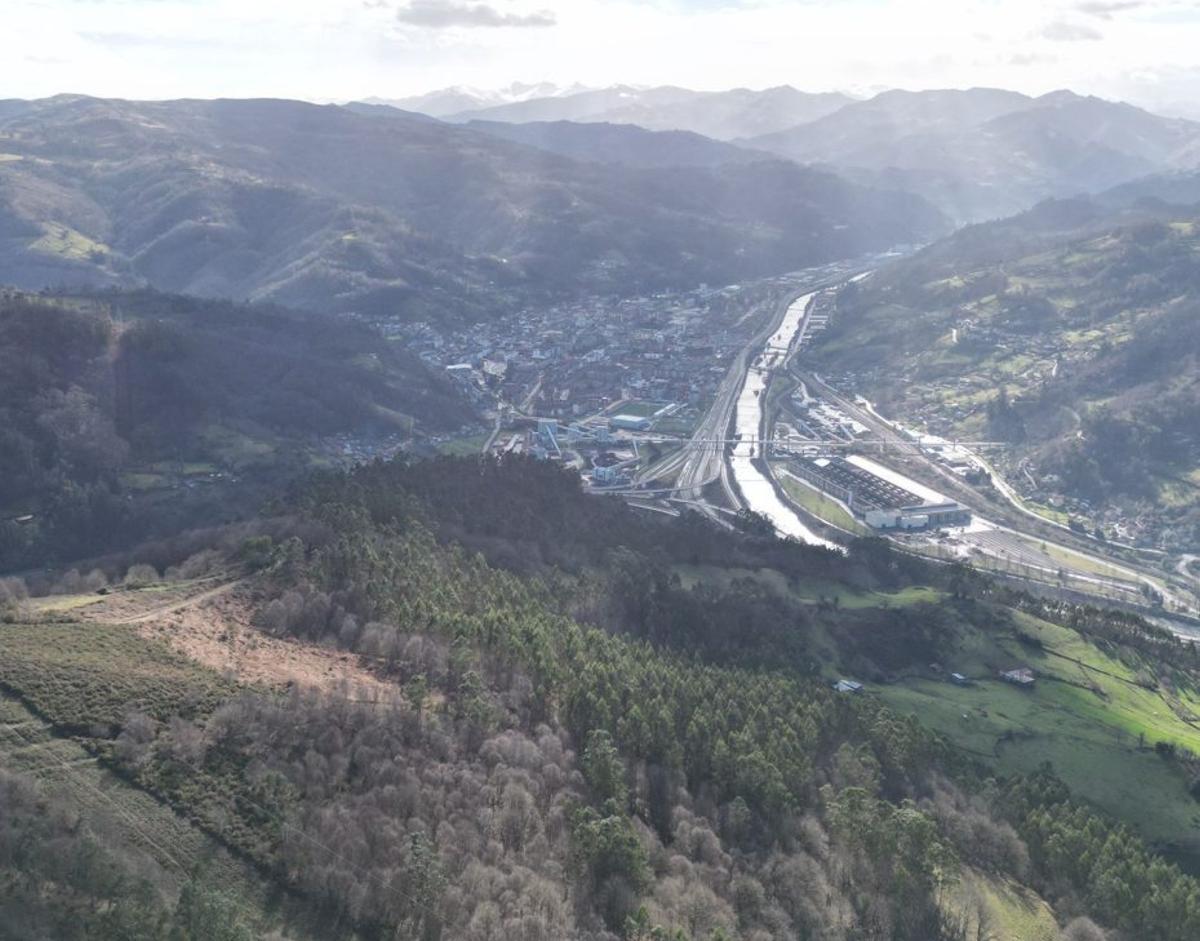 Vista de los montes del concejo.