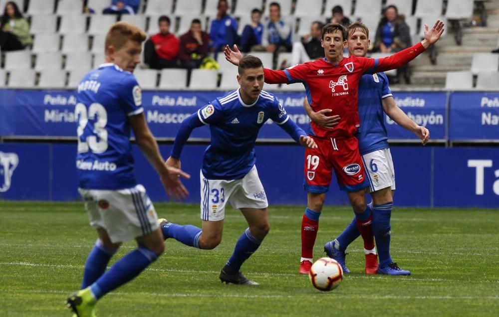 El partido del Oviedo, en imágenes