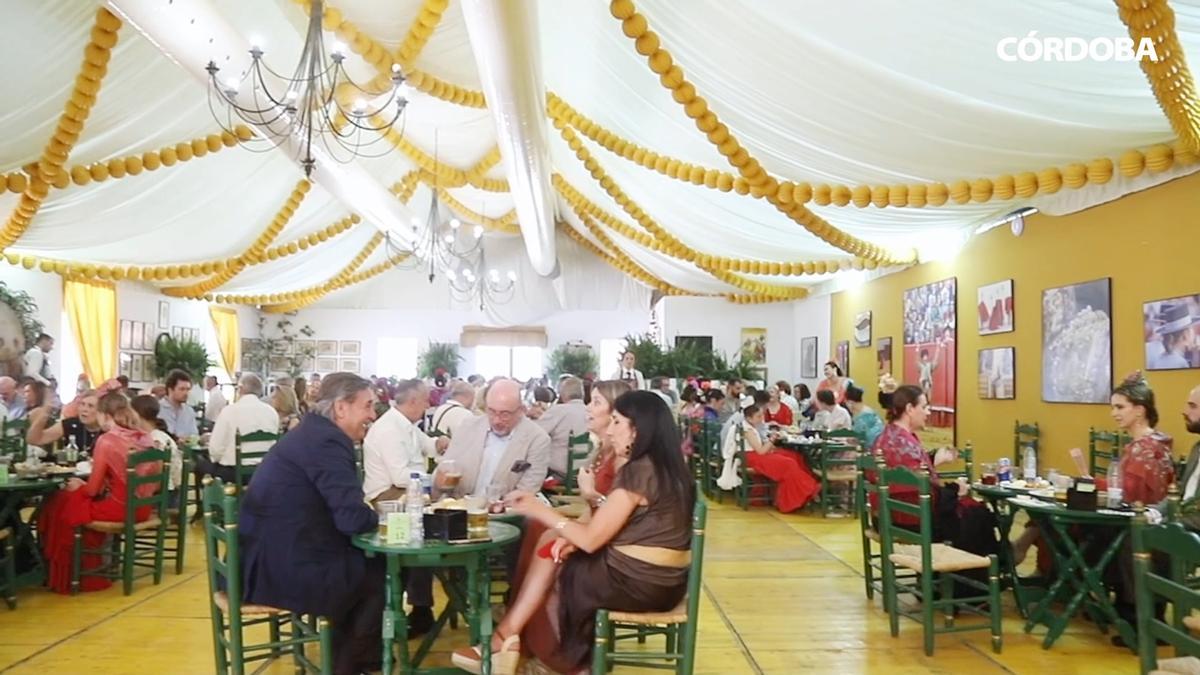 Arte y mimo para decorar las casetas de la Feria de Córdoba