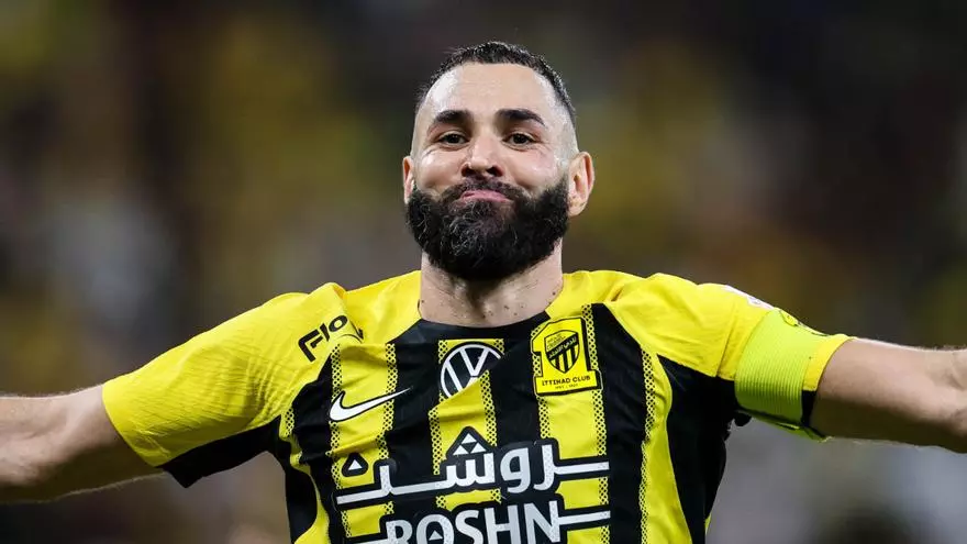 Benzema no faltó a su cita con el gol frente al Al Nassr