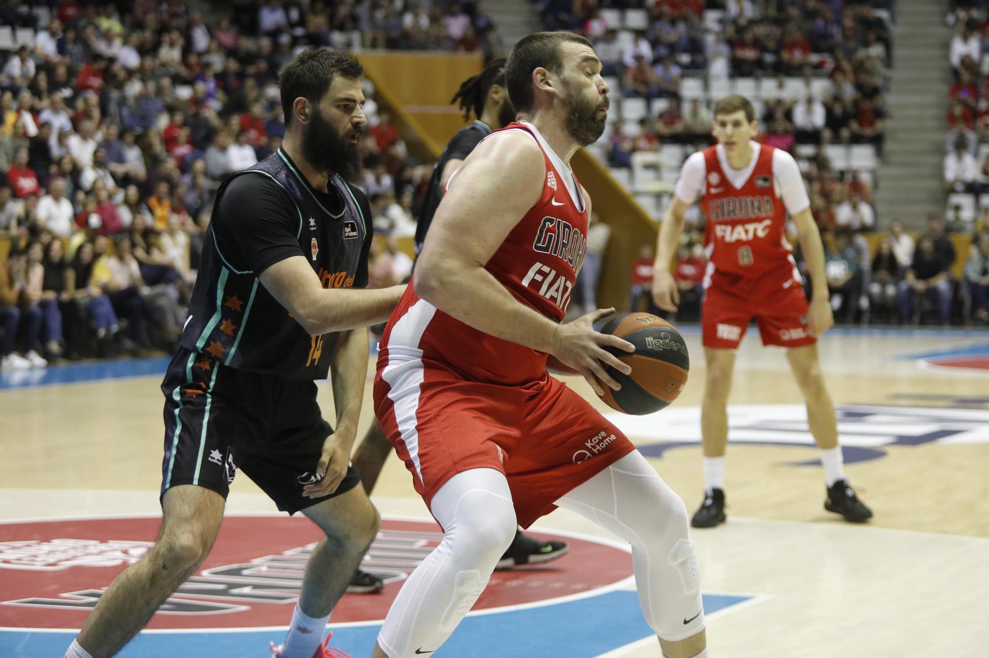 Les imatges del Bàsquet Girona - València