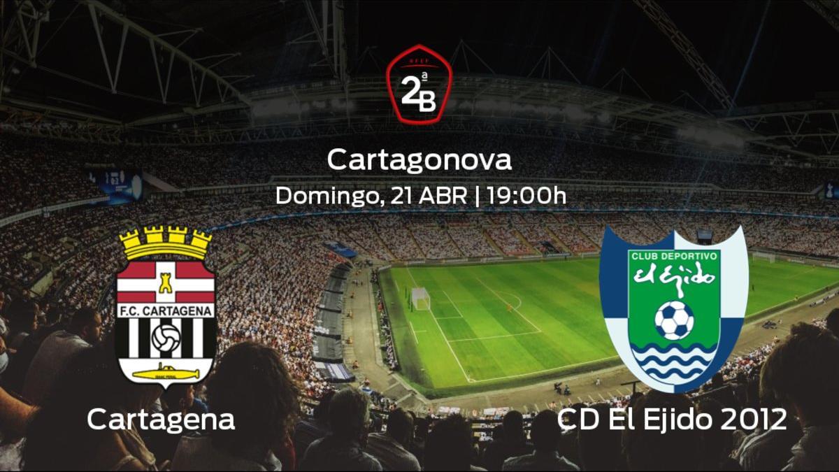 Previa del partido: el Cartagena recibe en el Cartagonova al El Ejido 2012