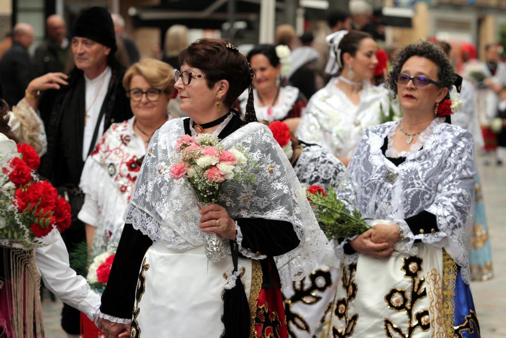 Ofrenda floral a la Virgen de la Caridad de Cartagena