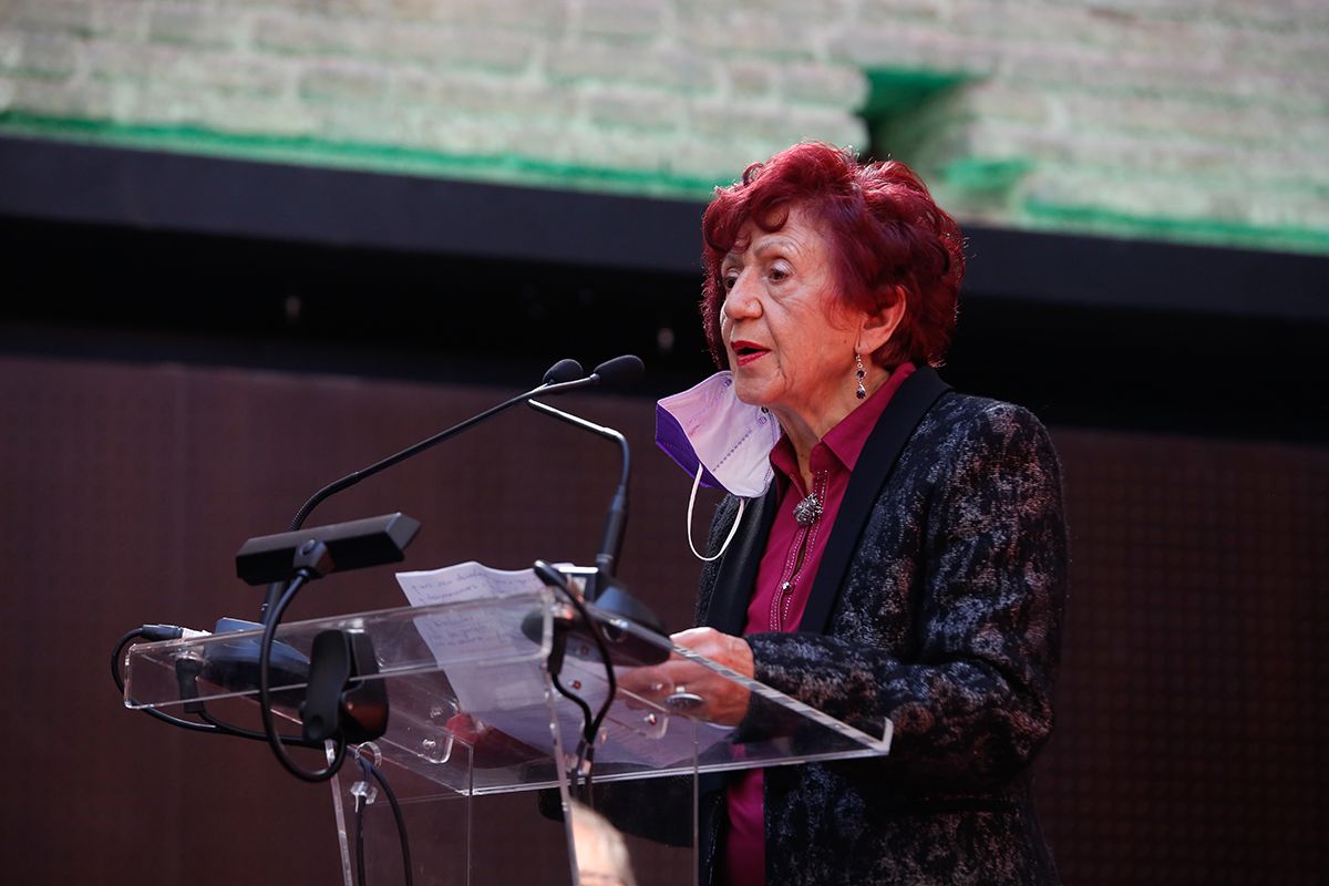 Juana Castro recibe el Premio de las Letras Andaluzas Elio Antonio de Nebrija