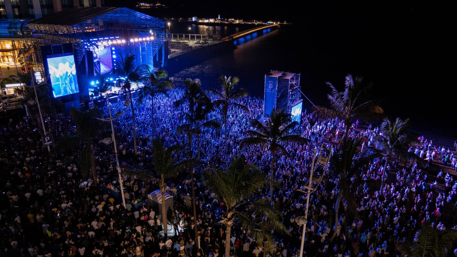 Concierto de Camela en las Fiestas de San Ginés 2024 en Arrecife