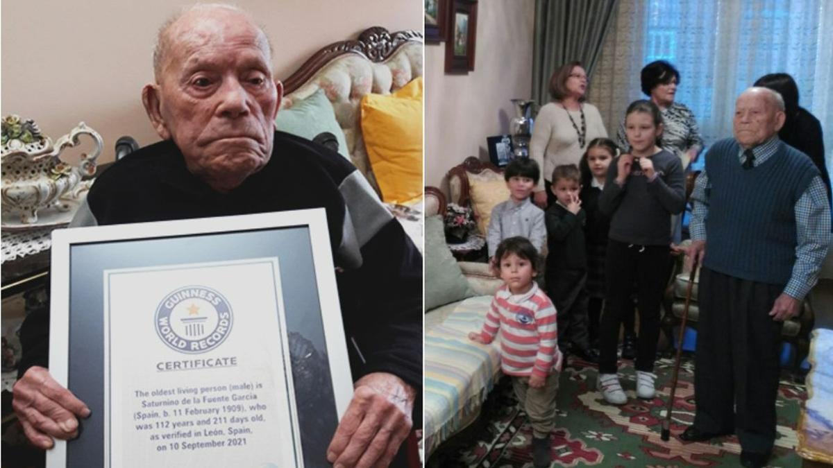 L’home més vell del món mor a Lleó, a punt de complir 113 anys