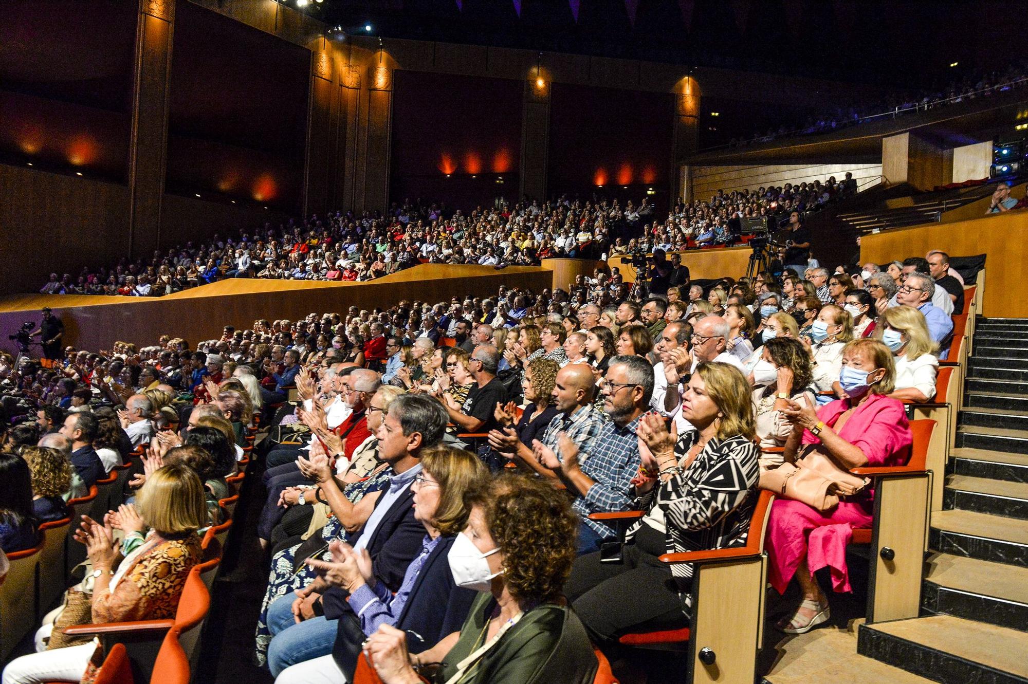 Espectáculo 'Cantos isleños' por el 25º aniversario del Auditorio Alfredo Kraus