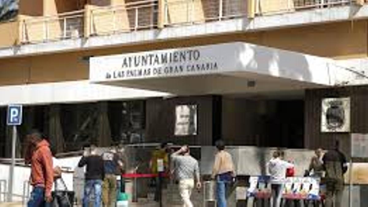 Oficinas municipales de Las Palmas de Gran Canaria, en la calle León y Castillo.