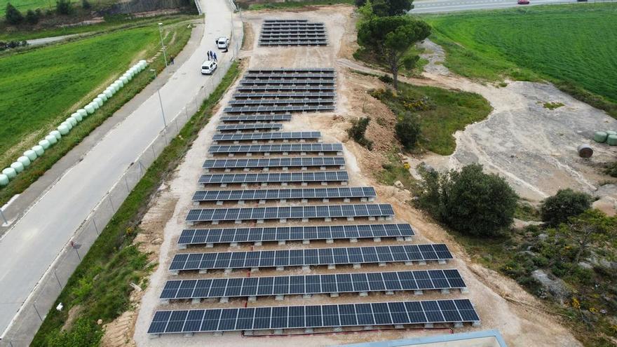 El nou espai industrial d'Olvan fa una aposta decidida per  les energies renovables