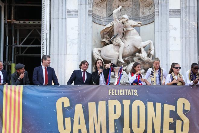 Las imágenes de la celebración de la segunda Champions del Barça en Barcelona