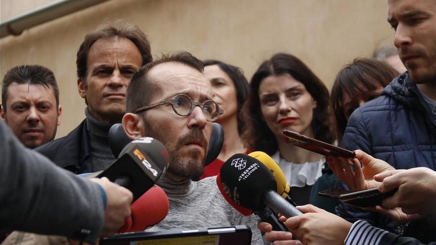 Echenique: &quot;Es una tragedia para España que haya candidatos en prisión&quot;