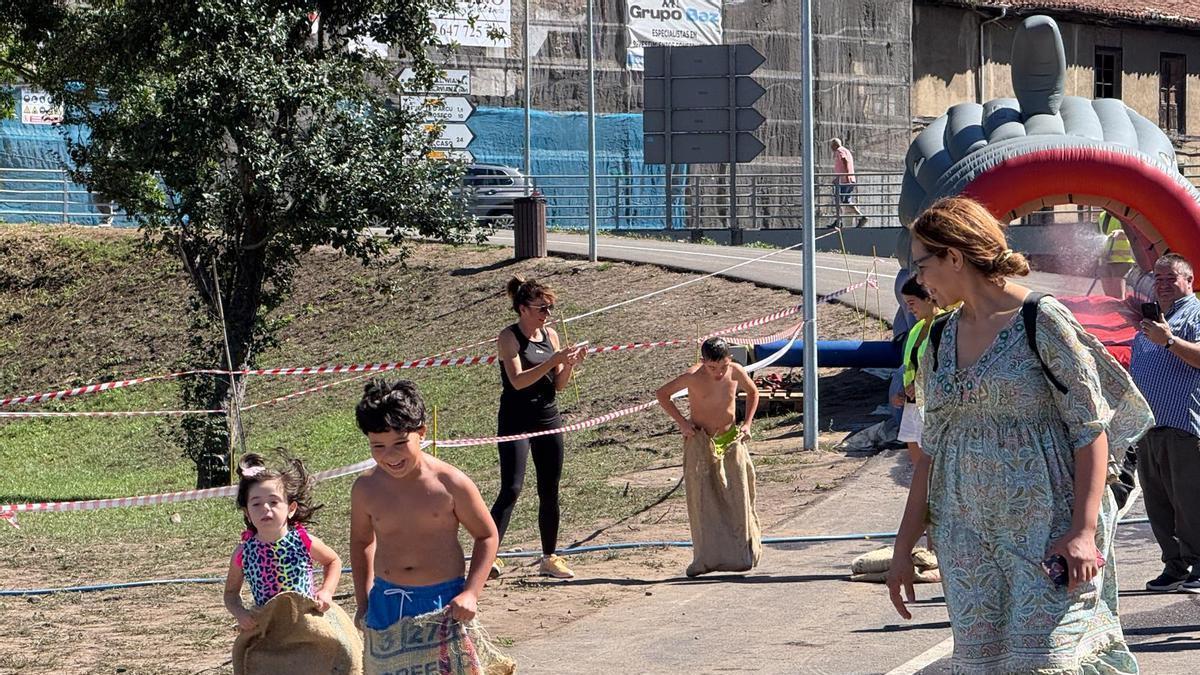 Los niños se lo están pasando muy bien