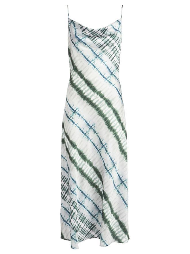 Vestido lencero 'tie-dye', de Guess