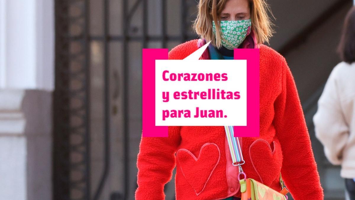 La diseñadora de moda Ágatha Ruiz de la Prada por las calles de Madrid