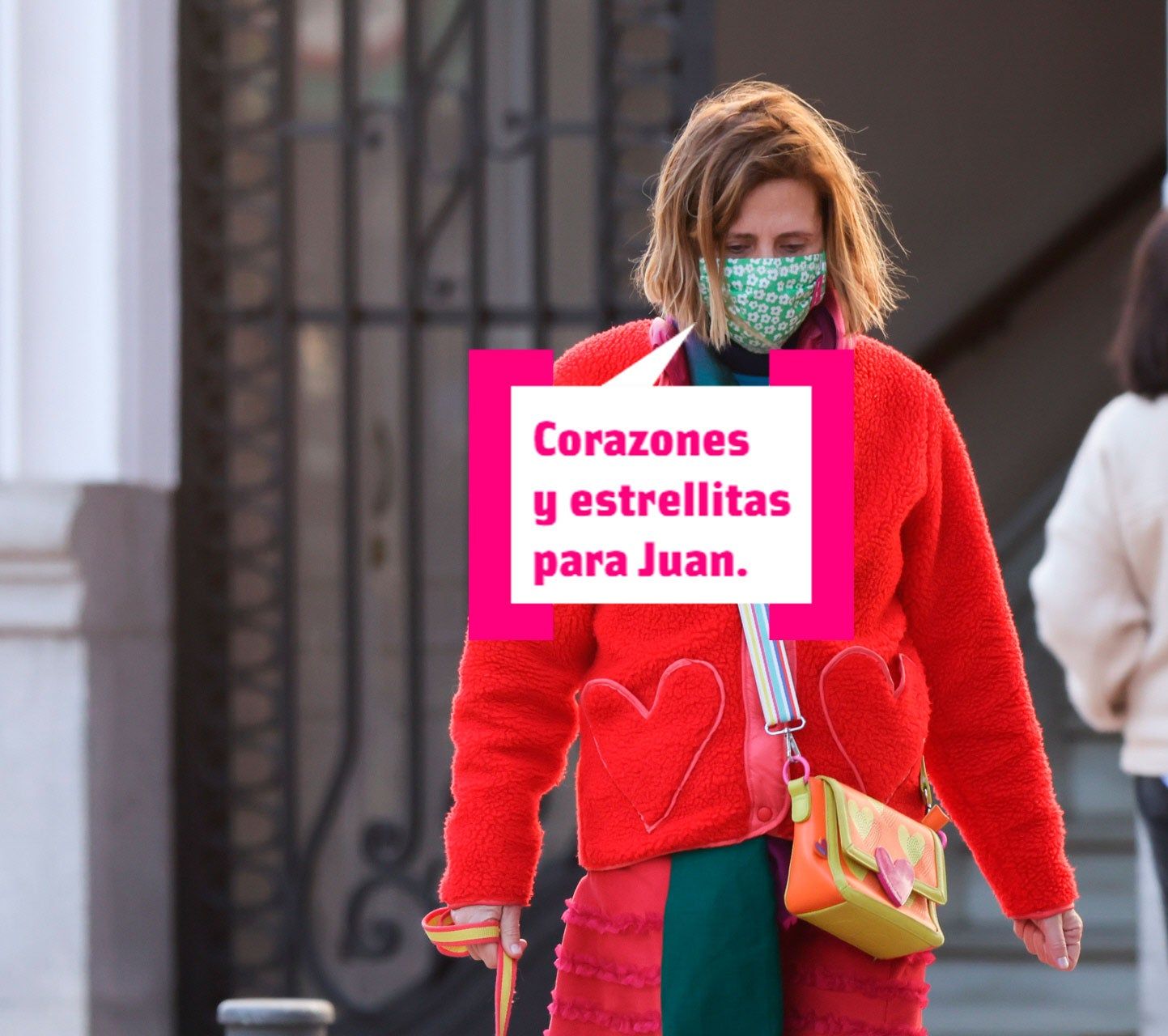 La diseñadora de moda Ágatha Ruiz de la Prada por las calles de Madrid