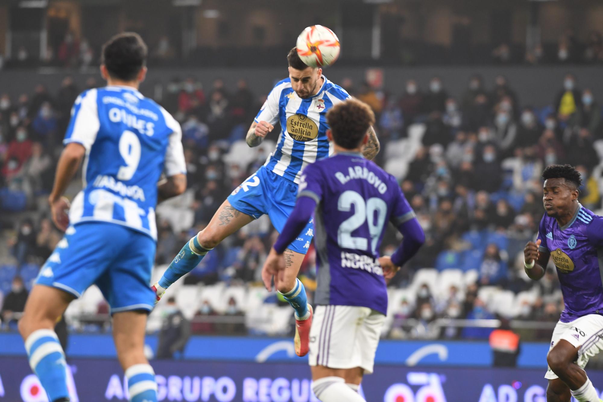 El Dépor le gana 3-0 al Valladolid Promesas