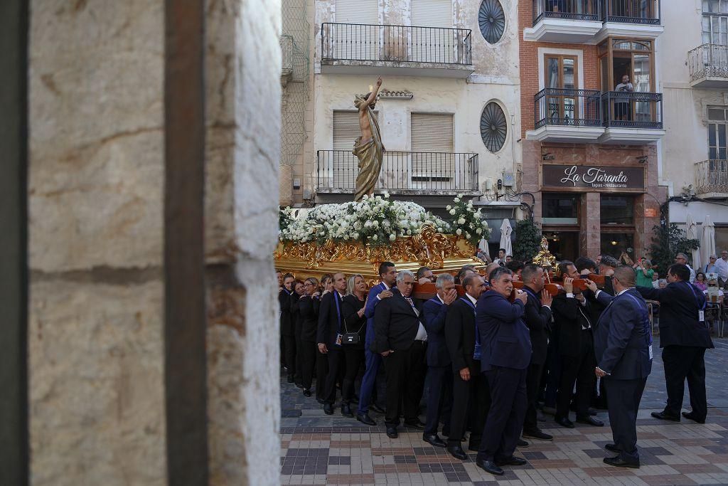 Procesión Extraordinaria del Resucitado en Cartagena por su 80 aniversario