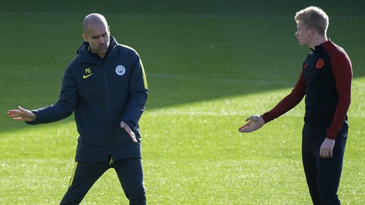 Guardiola habla maravillas de la calidad de De Bruyne