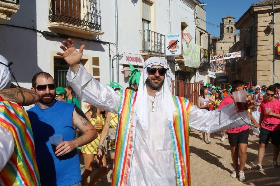 Las peñas inician las fiestas en Fuentesaúco