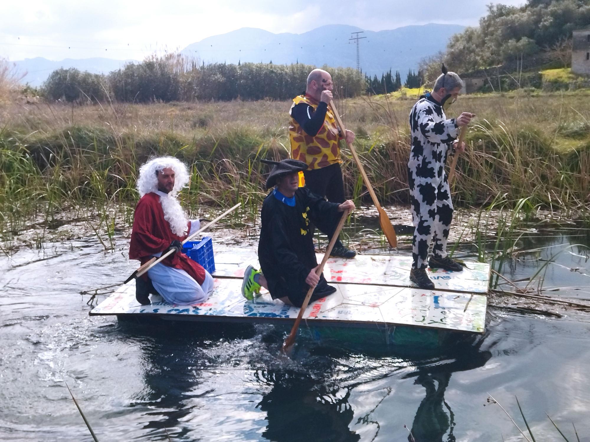 La "baixada" inicia la trilogía del Carnestoles pegolino