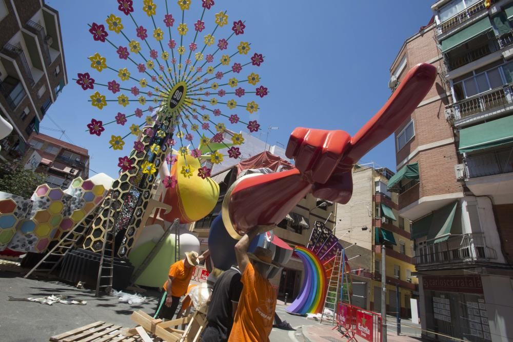 Hogueras de Alicante 2018: Los monumentos más ácidos