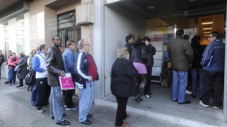 Castellón cierra febrero con 
2.334 parados más