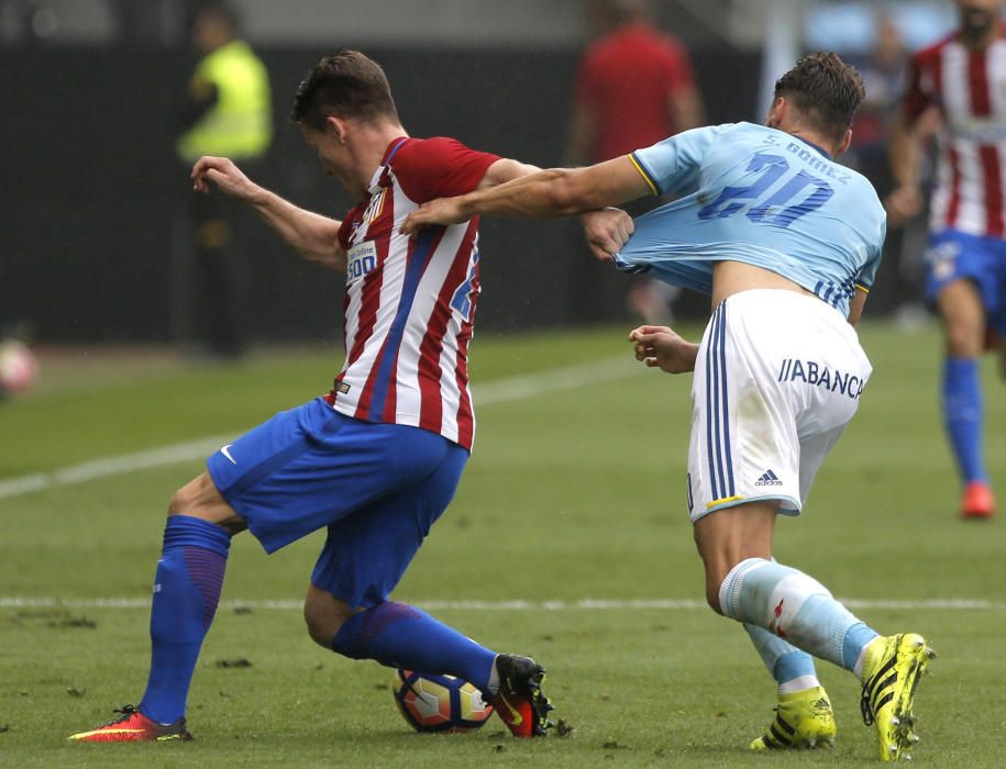 Las mejores fotografías del encuentro en Balaídos entre el Celta y el Atlético de Madrid