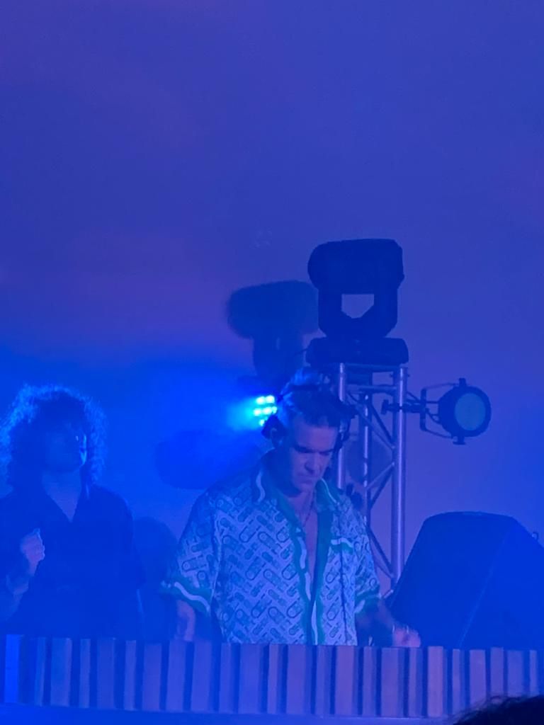 Concierto sorpresa en Ibiza de Robbie Williams