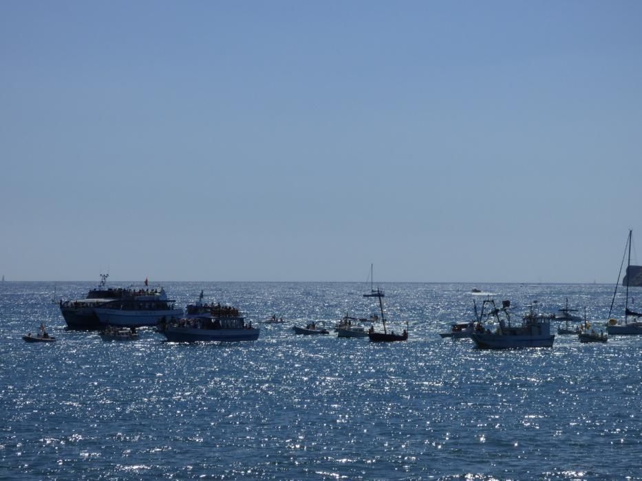 Arribada de la Verge del Carme a L''Escala