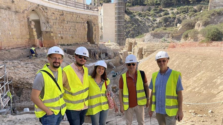 La Universidad de Córdoba descubre una avanzada técnica de pintura mural en una domus de Cartagena