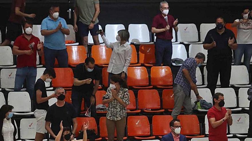 El Valencia Basket reduce el aforo para el tercer partido