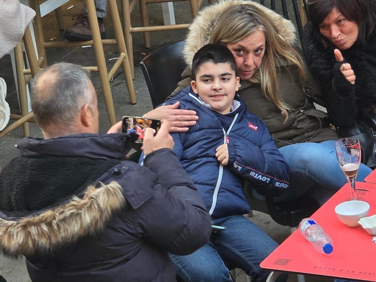 Vilagarcianos y visitantes apuran las últimas horas de 2025.