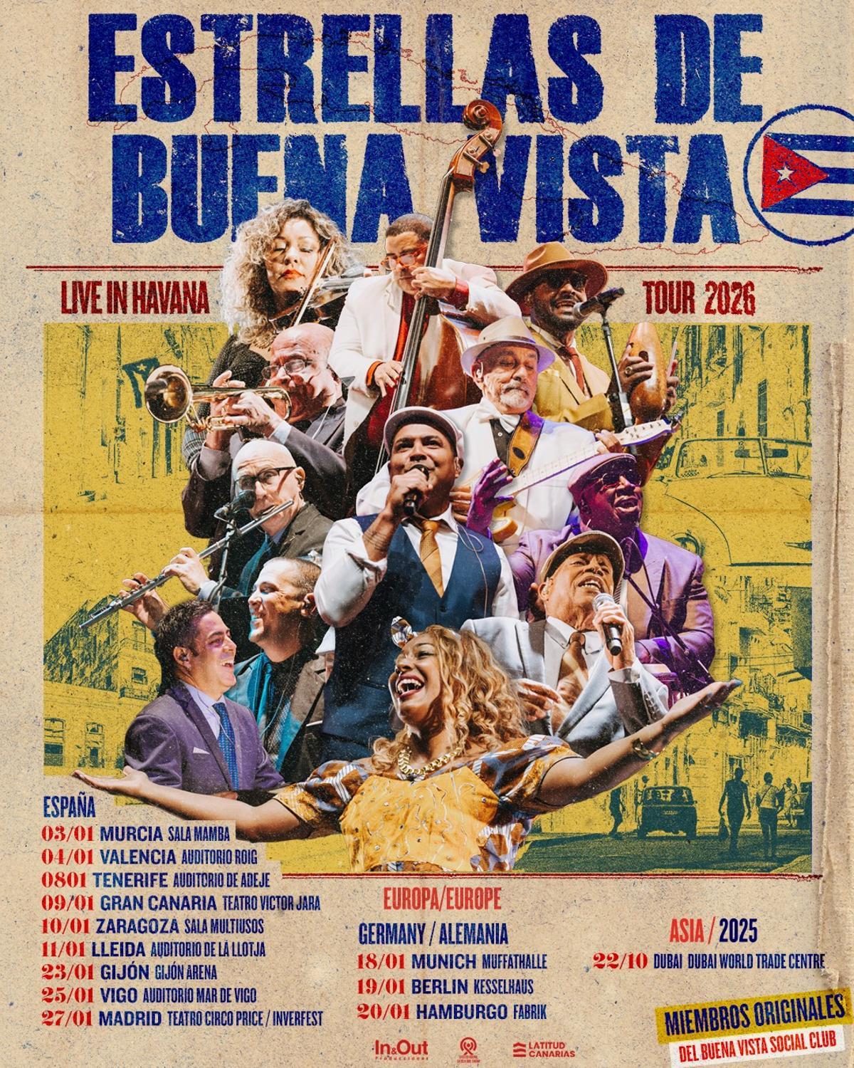 2026 se recibe con el ritmo cubano de Estrellas de Buena Vista