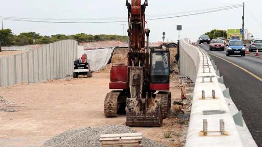 Imagen del estado actual de las obras.