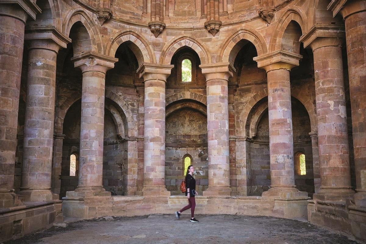 Ruinas del monasterio de la Granja de Moreruela.