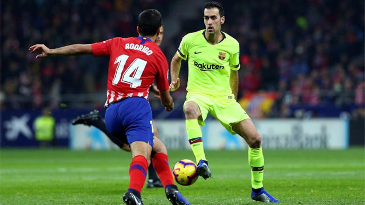 El caño de Busquets que sonrojó a Diego Costa