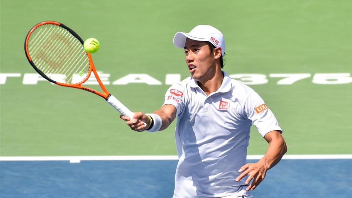 Nishikori se lesionó entrenando en Cincinnati y dijo adiós a la temporada