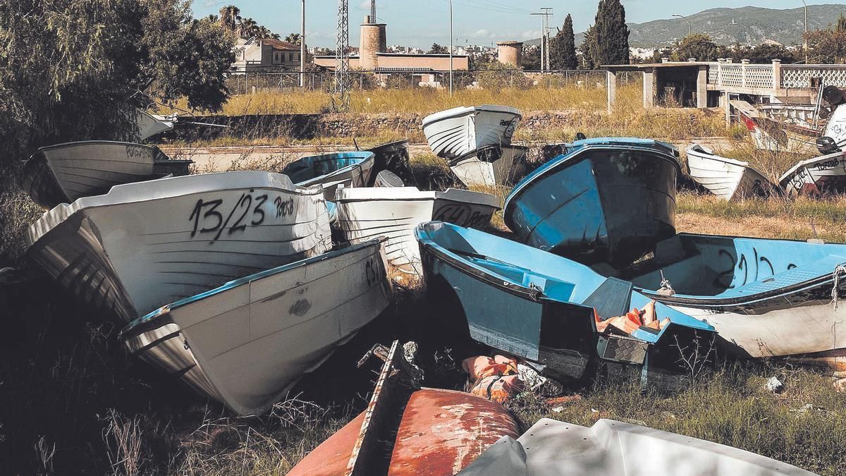 So sieht es auf dem Friedhof der Migrantenboote auf Mallorca aus