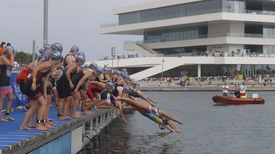 Europe Triathlon Championships Valencia 2021.  Supersprint Open masculino y femenino