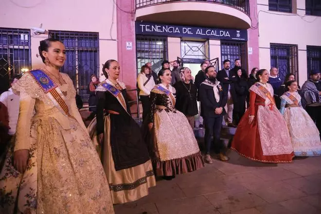 Las imágenes de la Nit d'Albaes en el Port de Sagunt