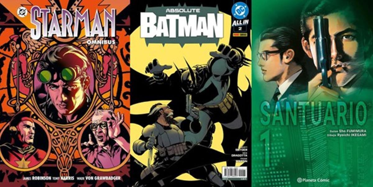 Novedades de cómics.