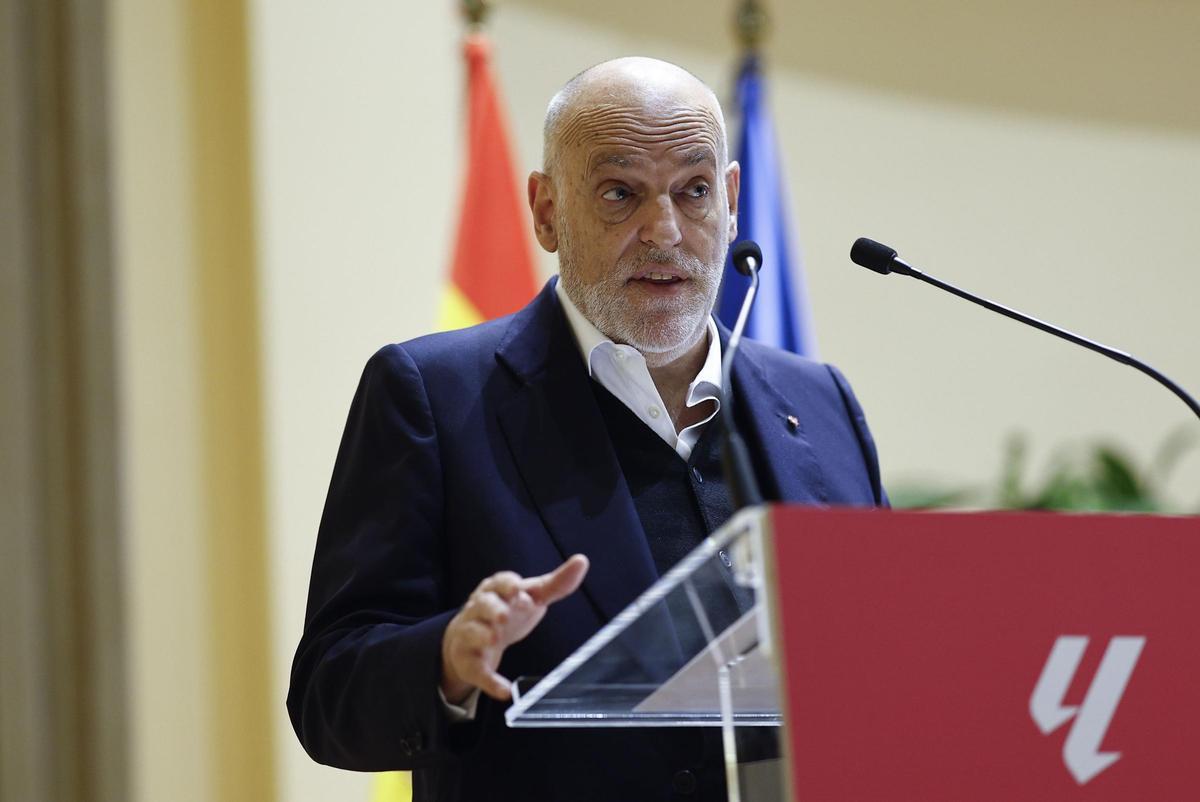 Javier Tebas, presidente de LaLiga