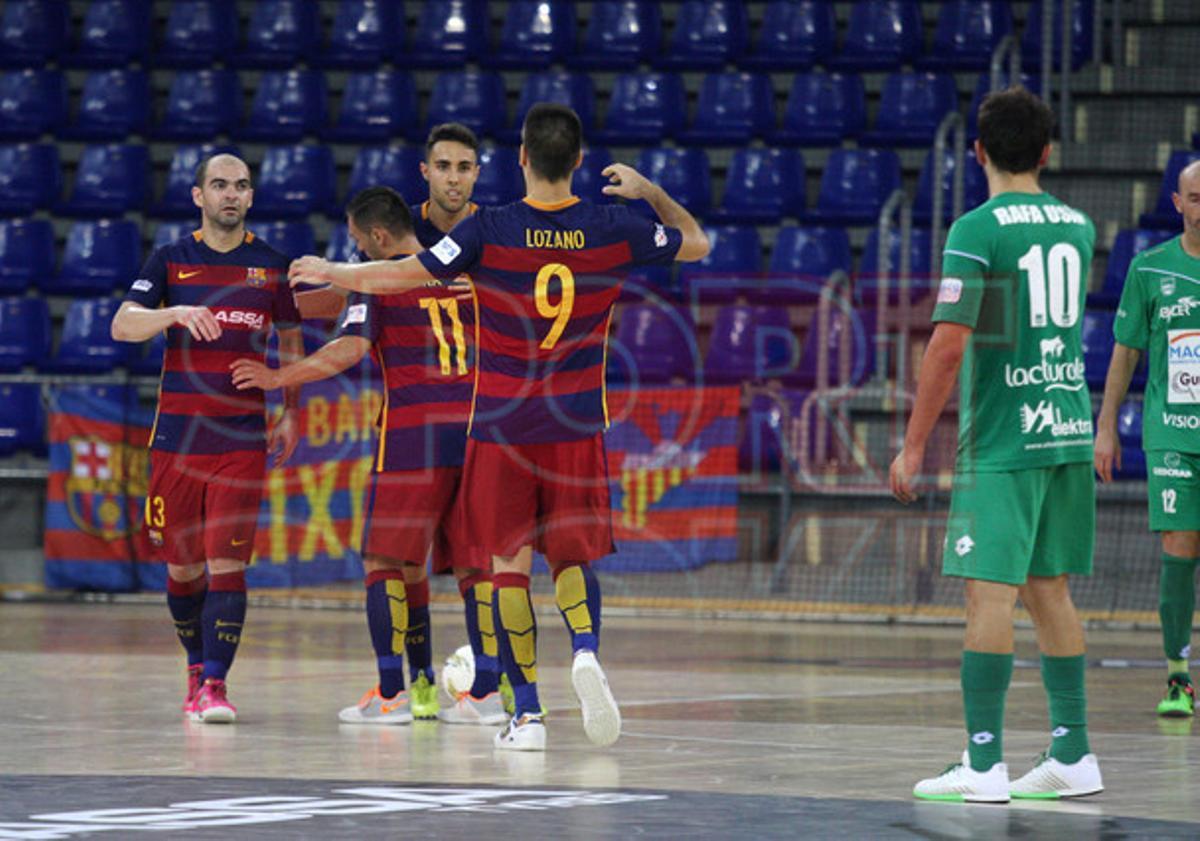 FC Barcelona, 4 - Magna Gurea Navarra, 1