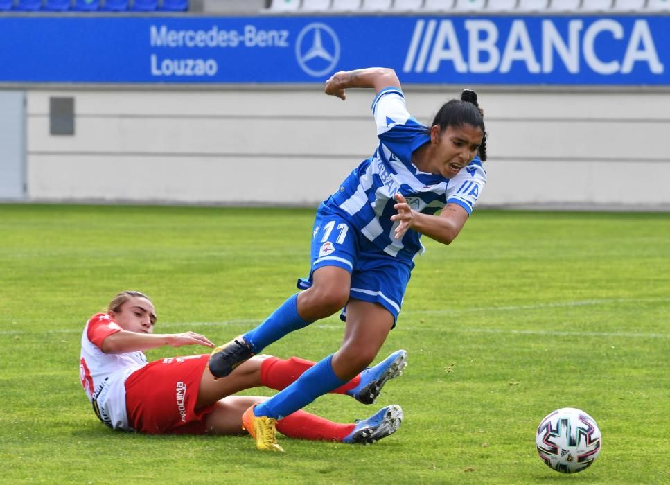 El Dépor Abanca pierde 1-2 ante el Santa Teresa